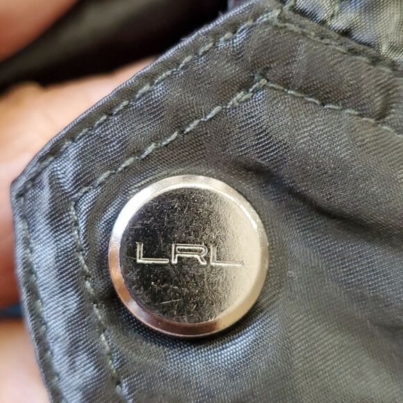 Ralph Lauren Green zipper rain coat. Hooded. Big‎ zipper pockets. XL trav… - Picture 14 of 14